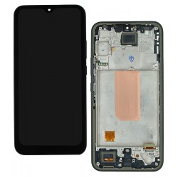 Дисплей для Samsung A346 Galaxy A34 5G, серый, с рамкой, High Copy, с широким ободком, (OLED) Дисплей для Samsung A346 Galaxy A34 5G, серый, с рамкой, High Copy, с широким ободком, (OLED)