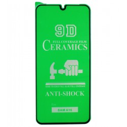 Захисне скло для Samsung A166 Galaxy A16, Ceramica, з фаскою, чорне Захисне скло для Samsung A166 Galaxy A16, Ceramica, з фаскою, чорне