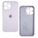 Чехол для Apple iPhone 13 Pro, Silicone case Size with Frame, софттач силикон, Lilac Purple