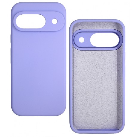 Чохол для Google Pixel 9, WAVE Full Silicone Cover, софттач силікон, light purple