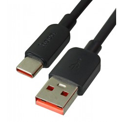 Кабель USB - Type-C, Hoco X96, круглый, 1 метра, QC 100W, черный Кабель USB - Type-C, Hoco X96, круглый, 1 метра, QC 100W, черный