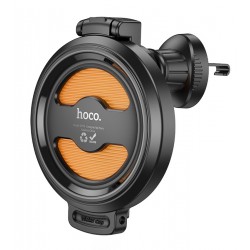 Автомобільний підсклянник в дефлектор Hoco ZP14, black orange