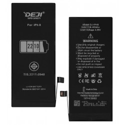 Аккумулятор Deji для Apple iPhone 8, Li-ion, 3,8 B, 2210 мАч, увеличенная ёмкость, Original IC Аккумулятор Deji для Apple iPhone 8, Li-ion, 3,8 B, 2210 мАч, увеличенная ёмкость, Original IC