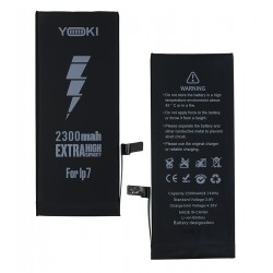 Акумулятор Yoki Extra для Apple iPhone 7, Li-ion, 3,8 В, 2300 мАг, посилений Акумулятор Yoki Extra для Apple iPhone 7, Li-ion, 3,8 В, 2300 мАг, посилений