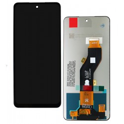 Дисплей для Infinix Hot 40i (X6528B), Smart 8 (X6525), Tecno Spark 20 (KJ5), Spark 20C (BG7), Spark Go (2024) (BG6), черный, без рамки, оригинал (PRC)