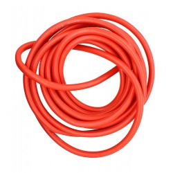 Кабель в силіконовій ізоляції 9AWG, 6,53 мм², 1 м, червоний, UL3135