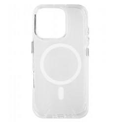 Чохол для Apple iPhone 16 Pro, MagSafe Space Case, силіконовий, прозорий Чохол для Apple iPhone 16 Pro, MagSafe Space Case, силіконовий, прозорий