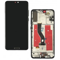 Дисплей для Huawei P20 Pro, чорний, з тачскріном, з рамкою, (OLED), High quality, CLT-L29 / CLT-L09 Дисплей для Huawei P20 Pro, чорний, з тачскріном, з рамкою, (OLED), High quality, CLT-L29 / CLT-L09