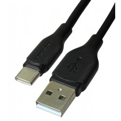 Кабель Type-C - USB, Borofone BX42, 1 м, 3А, силиконовый