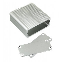 Корпус алюмінієвий 45*45*18.5MM aluminum case SILVER Корпус алюмінієвий 45*45*18.5MM aluminum case SILVER