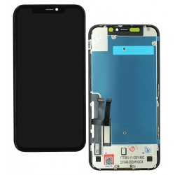 Дисплей для Apple iPhone 11, чорний, з рамкою, FLYCDI, з захисним екраном дисплея Дисплей для Apple iPhone 11, чорний, з рамкою, FLYCDI, з захисним екраном дисплея