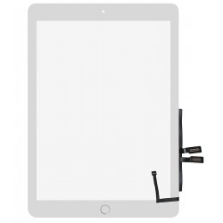 Тачскрін для Apple iPad 9.7 2018 (iPad 6), білий, з кнопкою HOME, (A1893 / A1954) Тачскрін для Apple iPad 9.7 2018 (iPad 6), білий, з кнопкою HOME, (A1893 / A1954)