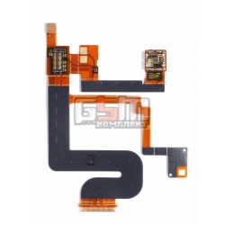 Шлейф для Sony Ericsson C702, камеры, динамика, звонка, с компонентами Шлейф для Sony Ericsson C702, камеры, динамика, звонка, с компонентами