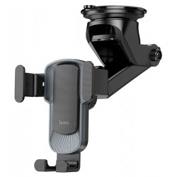 Автотримач HOCO CA104 gravity vehicle holder |4.7-7"|, телескопічний, на присоску, чорний