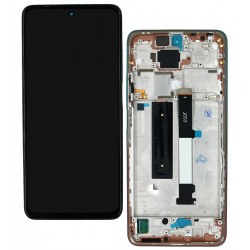 Дисплей для Xiaomi Mi 10T Lite, золотистый, с рамкой, оригинал, M2007J17G Дисплей для Xiaomi Mi 10T Lite, золотистый, с рамкой, оригинал, M2007J17G