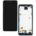 Дисплей для Samsung A525 Galaxy A52, A526 Galaxy A52 5G, фиолетовый, с рамкой, High Quality, OLED)