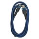 Кабель Type-C - USB, Hoco U110, в тканевой оплетке, 1,2 метр, 3А, черный