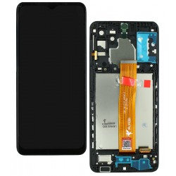 Дисплей для Samsung A326 Galaxy A32 5G, черный, с рамкой, FLYCDI, SM-M127F_REV0.1