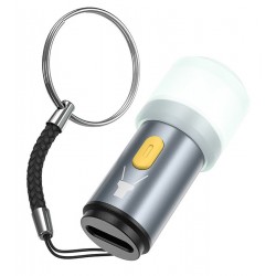 Адаптер LED Hoco UA38A Type-C to LED, gray