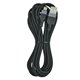 Кабель Micro - USB - USB, Hoco X109, силіконовий, 2,4А, 3 м, чорний