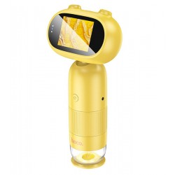 Дитячий мікроскоп Hoco DV206, yellow Дитячий мікроскоп Hoco DV206, yellow