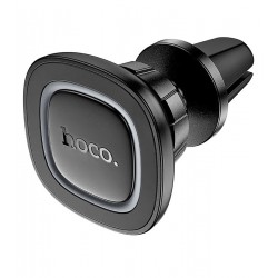 Автодержатель Hoco H72, магнитный, black metal gray