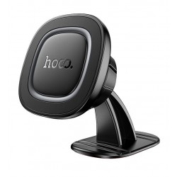 Автодержатель Hoco H73, магнитный, black metal gray