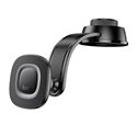 Автотримач Hoco HW31, магнітний, з бездротовою зарядкою 15W, black metal gray