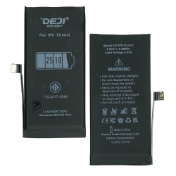 Аккумулятор Deji для Apple iPhone 12 mini, Li-ion, 3,85 B, 2510 мАч, увеличенная ёмкость, Original IC Аккумулятор Deji для Apple iPhone 12 mini, Li-ion, 3,85 B, 2510 мАч, увеличенная ёмкость, Original IC