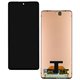 Дисплей для Samsung A736 Galaxy A73 5G, черный, без рамки, оригинал (PRC), original glass