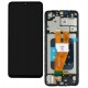 Дисплей для Samsung A055 Galaxy A05, чорний, з рамкою, оригінал (PRC)