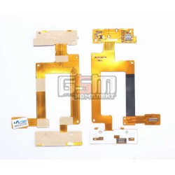 Шлейф для Nokia C2-03, C2-06, C2-07, C2-08, межплатный, с компонентами, с клавиатурным модулем Шлейф для Nokia C2-03, C2-06, C2-07, C2-08, межплатный, с компонентами, с клавиатурным модулем