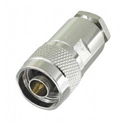 Штекер N на кабель (RG-213), латунь Штекер N на кабель (RG-213), латунь