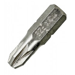 Бита 1/4" крест Pozidriv PZ3 длина 25мм Бита 1/4" крест Pozidriv PZ3 длина 25мм