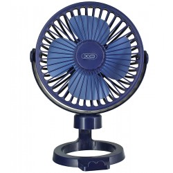 Настольный вентилятор XO MF78 4" с кронштейном и регулируемым наклоном, 1200mAh (Синий) Настольный вентилятор XO MF78 4" с кронштейном и регулируемым наклоном, 1200mAh (Синий)