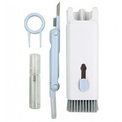 Многофункциональная щетка для чистки 7 в 1 (Голубая) Многофункциональная щетка для чистки 7 в 1 (Голубая)