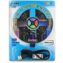 Светодиодная лента LED Rixme A5050 RGB 3м 90Led / USB + Bluetooth-контроллер