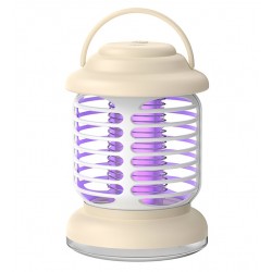 Лампа XO YH10 2-в-1: світло + захист від комах, 1200mAh (бездротова, Charging Edition) (Бежевий)