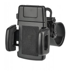 Вело-мото держатель 258 поворотный, black