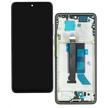 Дисплей для Xiaomi Redmi Note 14 Pro (5G), черный, с рамкой, China Quality (TFT)