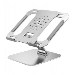 Настільний тримач T3, алюмінієвий, для планшета, silver