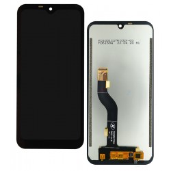 Дисплей для Hotwav Cyber 8, черный, без рамки, High Quality