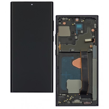 Дисплей для Samsung N985F Galaxy Note 20 Ultra, черный, с тачскрином, с черной рамкой, (OLED) Дисплей для Samsung N985F Galaxy Note 20 Ultra, черный, с тачскрином, с черной рамкой, (OLED)