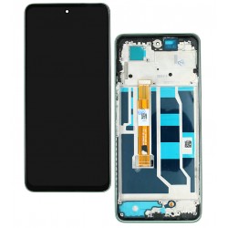 Дисплей для Realme C67 (4G), черный, с сенсорным экраном (дисплейный модуль), с светло-зеленой (Sunny Oasis) рамкой