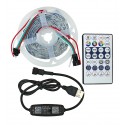 Світлодіодна стрічка LED WS2812 RGB 5м 90Led / 5V USB + Bluetooth і пульт