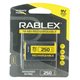 Аккумулятор Крона Rablex 6HR61, 9в, 250mAh