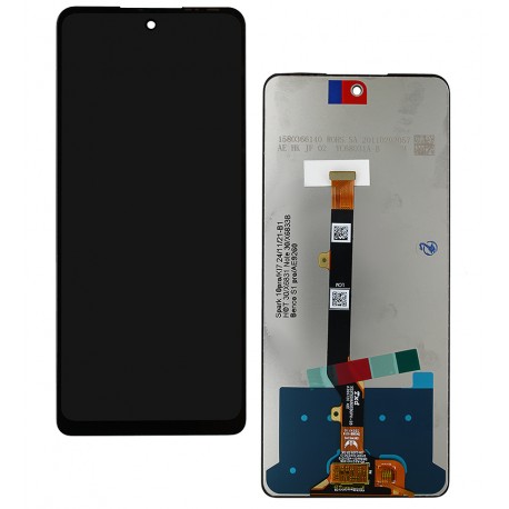 Дисплей для Tecno Pova 5 (LH7n), Spark 10 Pro; Infinix Hot 30, Note 30, черный, без рамки, оригинал (PRC), KI7, X6831 Дисплей для Tecno Pova 5 (LH7n), Spark 10 Pro; Infinix Hot 30, Note 30, черный, без рамки, оригинал (PRC), KI7, X6831