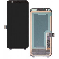Дисплей для Google Pixel 4, черный, без рамки, оригинал (PRC)