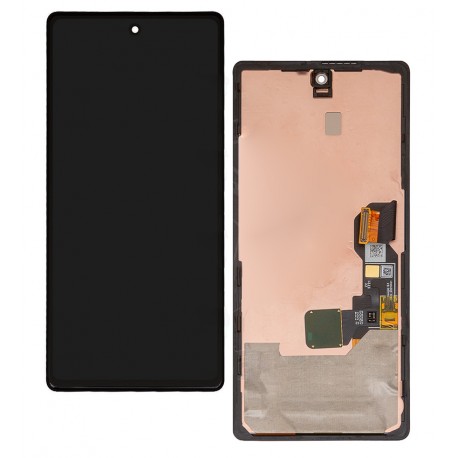 Дисплей для Google Pixel 6a, чорний, з рамкою, оригінал (переклеєне скло), GX7AS, GB62Z, G1AZG Дисплей для Google Pixel 6a, чорний, з рамкою, оригінал (переклеєне скло), GX7AS, GB62Z, G1AZG