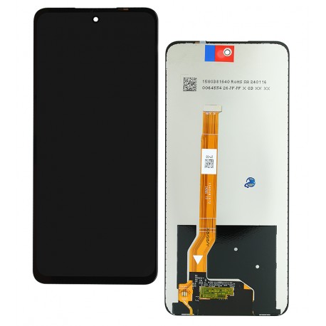 Дисплей для Realme C75, чорний, без рамки, High Quality Дисплей для Realme C75, чорний, без рамки, High Quality